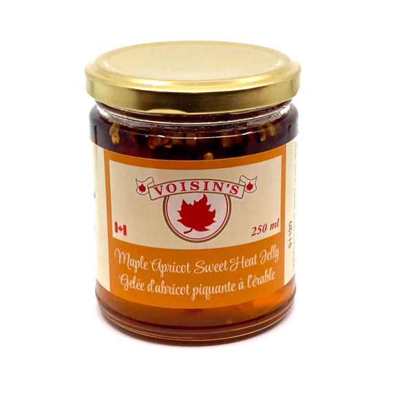 Maple Apricot Hot Pepper Jelly